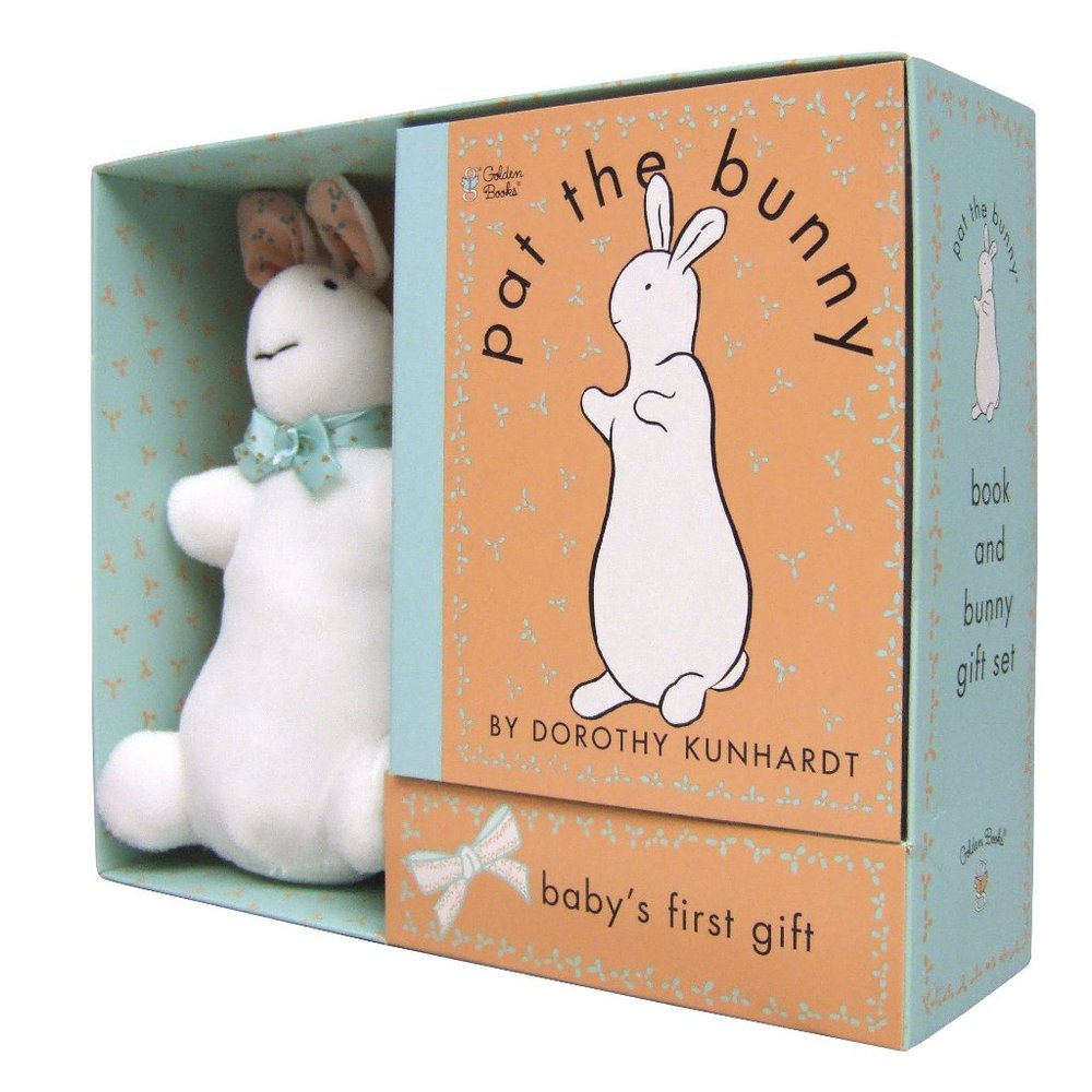 Pat the Bunny by Dorothy Kunhardt Book & Plush Toy